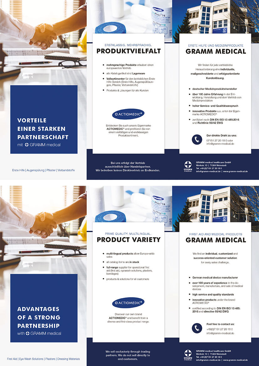 GRAMM medical Serviceleistungen