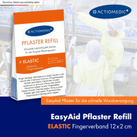 EasyAid Refill Strips 12 x 2 cm ELASTIC