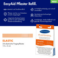 EasyAid Refill Strips 12 x 2 cm ELASTIC