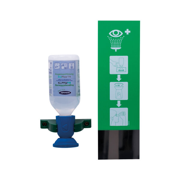ACTIOMEDIC&reg; EYE CARE Augensp&uuml;lstation Single mit 250 ml BioPhos74