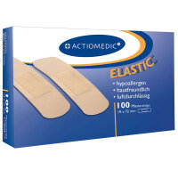 ACTIOMEDIC&reg; ELASTIC Pflasterstrips, 19 x 72 mm, Pack...