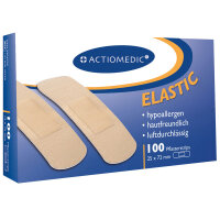ACTIOMEDIC&reg; ELASTIC Pflasterstrips 25 x 72 mm, Pack...