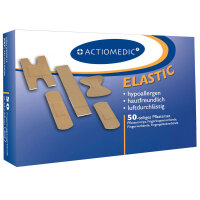 ACTIOMEDIC&reg; ELASTIC Pflasterset, 50-tlg.