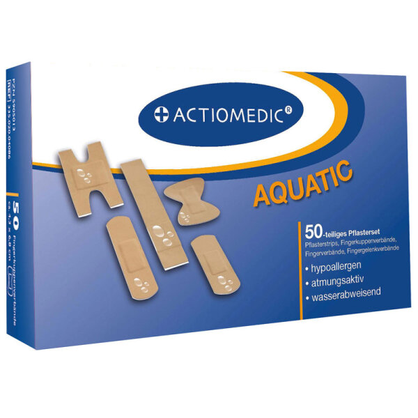 ACTIOMEDIC&reg; AQUATIC Pflasterset, 50-tlg.