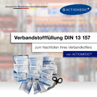 Verbandstofff&uuml;llung nach DIN 13 157:2021